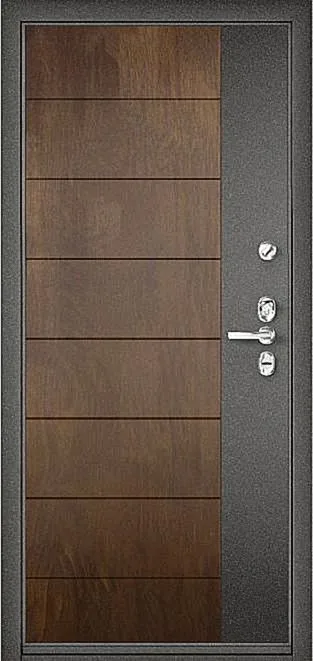 Входная дверь Czar-1 (МДФ Винорит / Массив дерева) - внешняя сторона