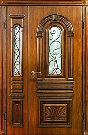 Входная дверь Massive-43 (Массив дерева) - внешняя сторона