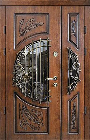 Входная дверь Massive-47 (Массив дерева) - внешняя сторона