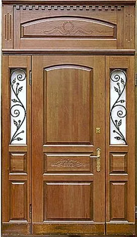 Входная дверь Massive-75 (Массив дерева) - внешняя сторона